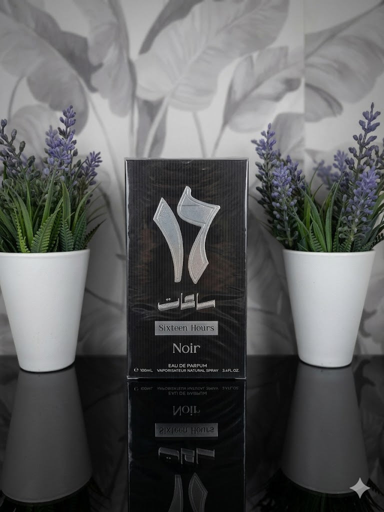 Sixteen Hours Noir Eau de Parfum 100ml – Perfume Árabe de Larga Duración